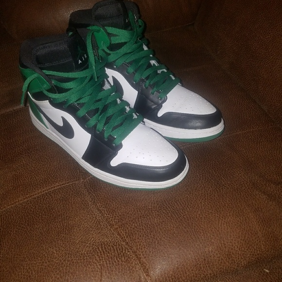 Retro number 1 Jordan Celtic green - Picture 3 of 5